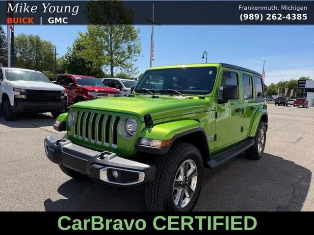 2018 Jeep Wrangler Unlimited Sahara 4x4 for sale in Frankenmuth, MI