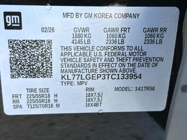 2026 Chevrolet Trax FWD 1RS