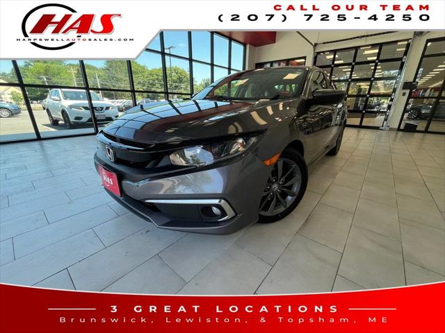 2021 Honda Civic EX for sale in Brunswick, ME
