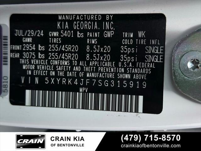 2025 Kia Sorento SX