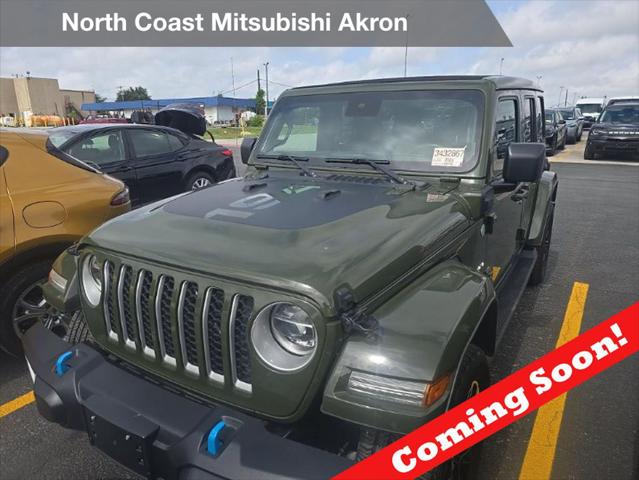 2022 Jeep Wrangler 4xe Unlimited Sahara 4x4 for sale in Akron, OH