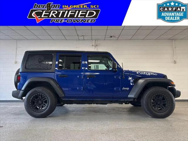 2019 Jeep Wrangler Unlimited Sport S 4x4 for sale in Greer, SC