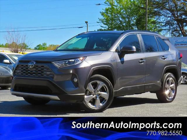 2019 Toyota RAV4 Hybrid Limited for sale in Stone Mountain, GA