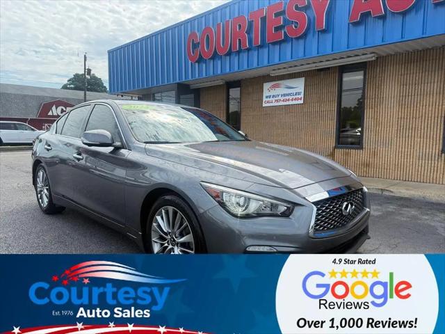 2022 INFINITI Q50 LUXE AWD for sale in Chesapeake, VA