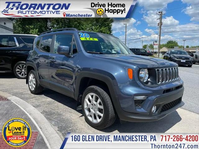 2020 Jeep Renegade Latitude 4x4 for sale in Manchester, PA