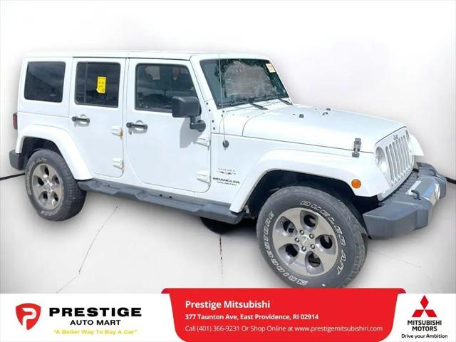 2017 Jeep Wrangler Unlimited Sahara 4x4 for sale in East Providence, RI