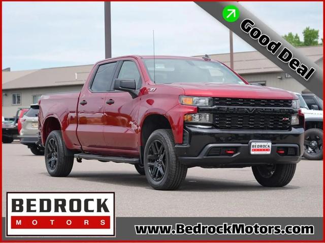 2021 Chevrolet Silverado 1500 4WD Crew Cab Standard Bed Custom Trail Boss for sale in Rogers, MN