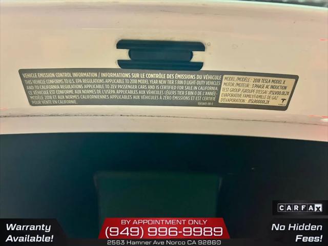 2018 Tesla Model X P100D