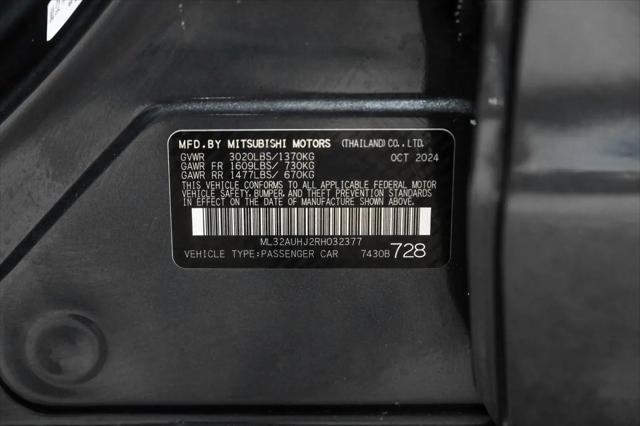 2024 Mitsubishi Mirage ES