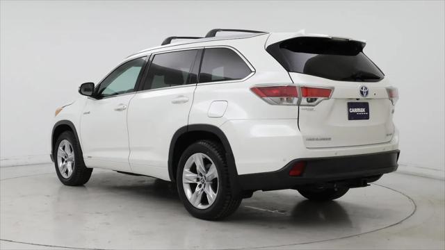2016 Toyota Highlander Hybrid Limited Platinum V6