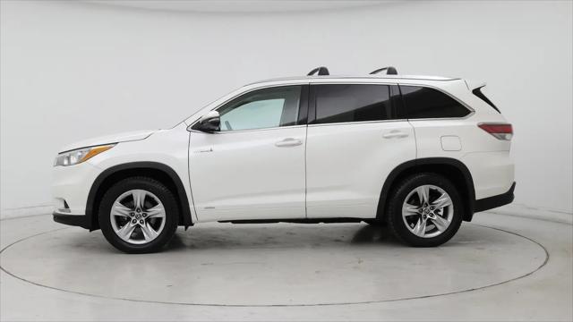 2016 Toyota Highlander Hybrid Limited Platinum V6