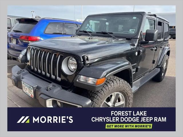 2022 Jeep Wrangler Unlimited Sahara 4x4 for sale in Forest Lake, MN