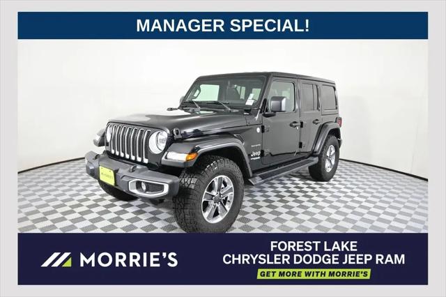 2022 Jeep Wrangler Unlimited Sahara 4x4 for sale in Forest Lake, MN