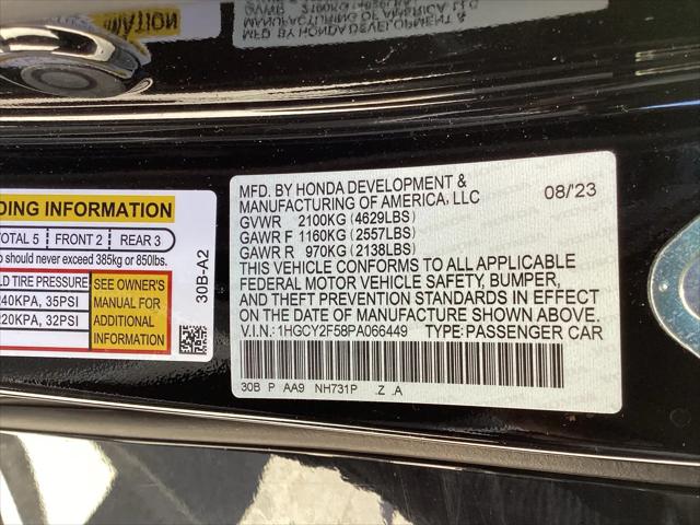 2023 Honda Accord Hybrid Sport