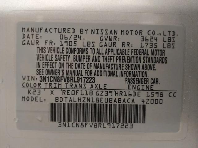 2024 Nissan Versa 1.6 SR