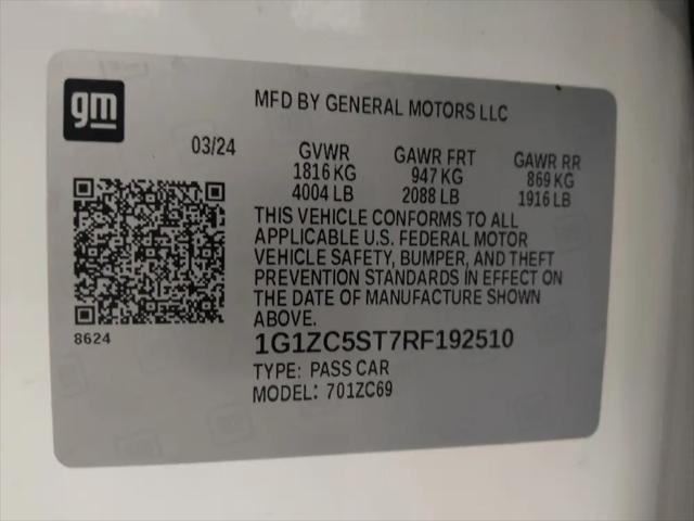 2024 Chevrolet Malibu FWD 1FL