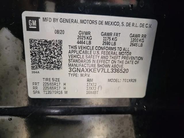 2020 Chevrolet Equinox FWD LT 1.5L Turbo