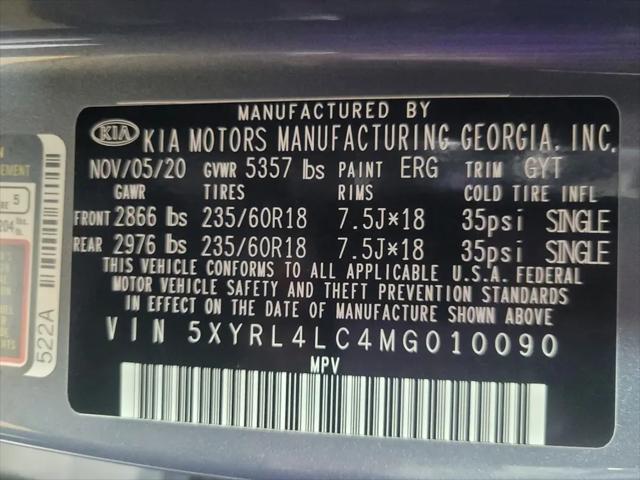 2021 Kia Sorento S