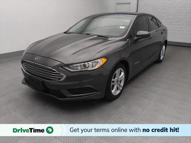 2018 Ford Fusion Hybrid S for sale in WICHITA, KS