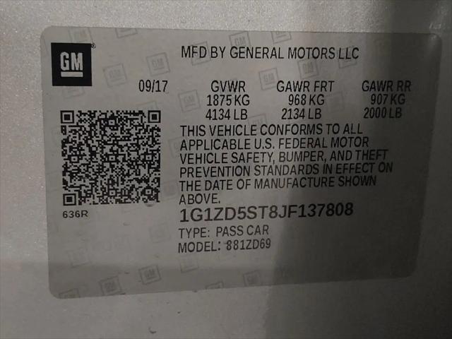 2018 Chevrolet Malibu LT