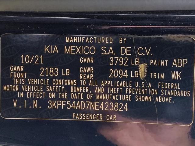 2022 Kia Forte GT-Line