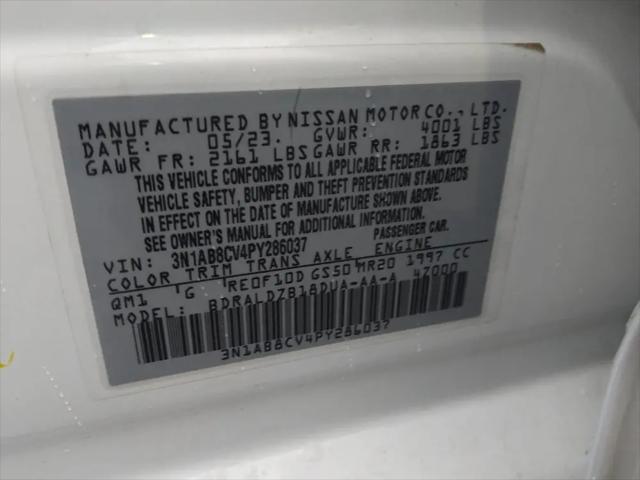 2023 Nissan Sentra SV Xtronic CVT