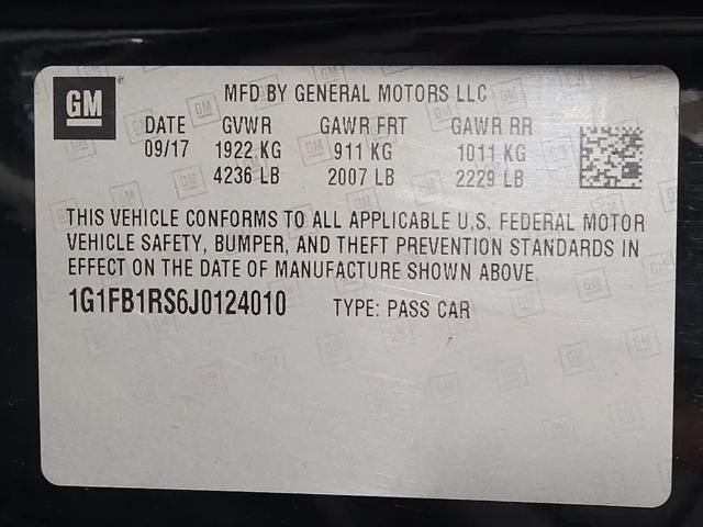 2018 Chevrolet Camaro 1LT
