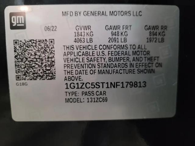 2022 Chevrolet Malibu FWD 1FL