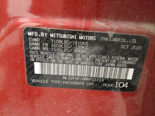 2021 Mitsubishi Mirage G4 ES