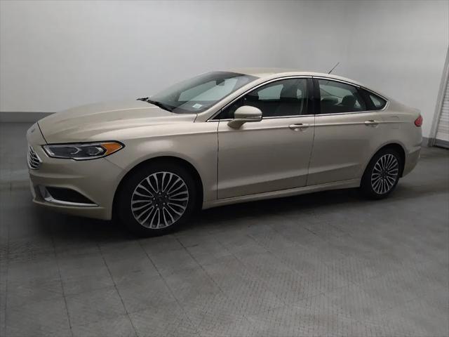 2018 Ford Fusion SE