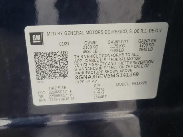 2021 Chevrolet Equinox AWD 1FL
