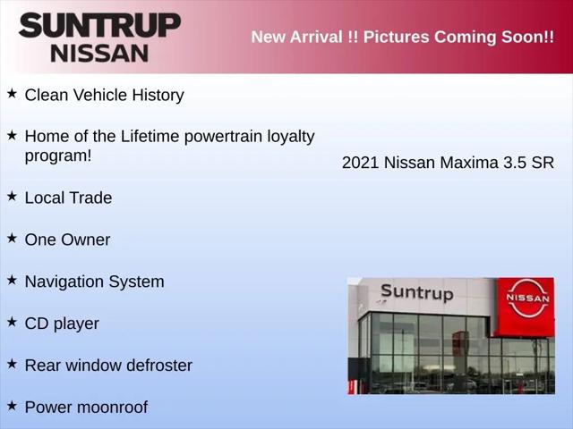 2021 Nissan Maxima SR Xtronic CVT