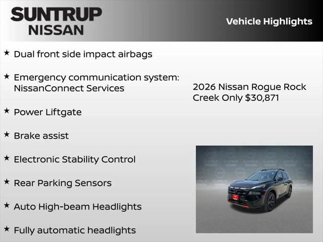 2026 Nissan Rogue Rock Creek