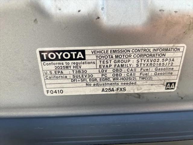 2025 Toyota Camry LE