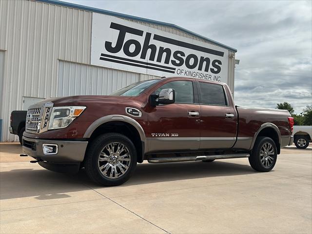 2016 Nissan Titan XD Platinum Reserve Diesel for sale in Kingfisher, OK