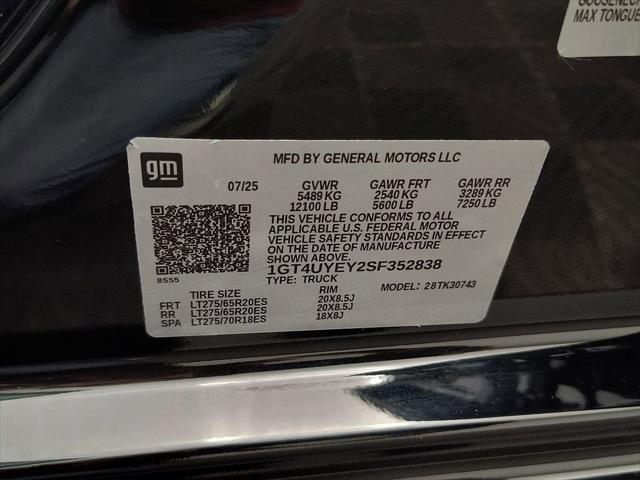 2025 GMC Sierra 3500HD 4WD Crew Cab Standard Bed Denali Ultimate