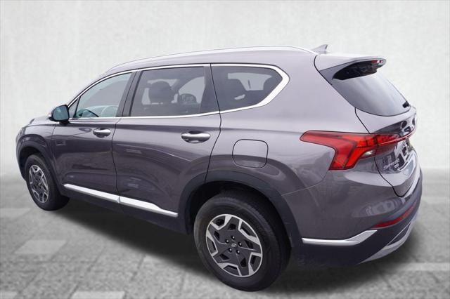 2021 Hyundai Santa Fe Hybrid Blue 2021 Hyundai Santa Fe Hybrid Blue