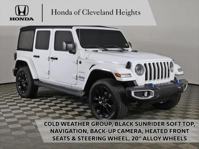 2022 Jeep Wrangler 4xe Unlimited Sahara 4x4 for sale in Cleveland Heights, OH