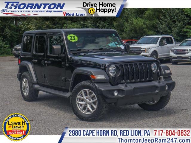2023 Jeep Wrangler 4-Door Sport S 4x4 2023 Jeep Wrangler 4-Door Sport S 4x4
