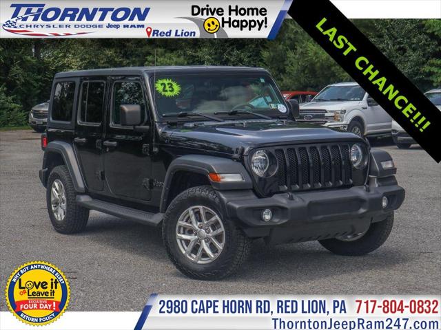 2023 Jeep Wrangler 4-Door Sport S 4x4 2023 Jeep Wrangler 4-Door Sport S 4x4