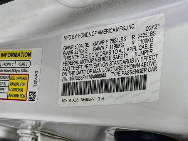 2021 Acura TLX Technology Package