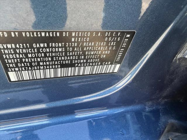 2015 Volkswagen Jetta 2.0L S