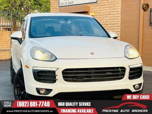 2017 Porsche Cayenne Platinum Edition