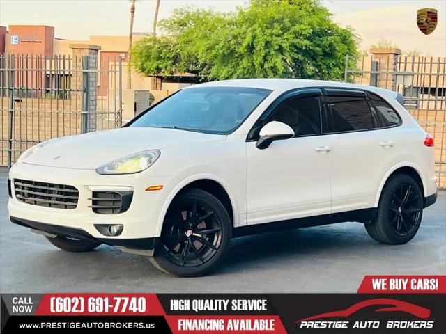 2017 Porsche Cayenne Platinum Edition