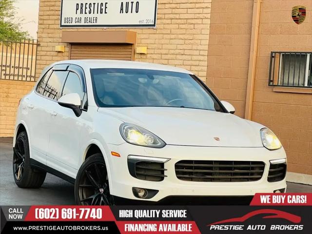 2017 Porsche Cayenne Platinum Edition