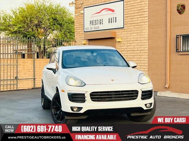 2017 Porsche Cayenne Platinum Edition