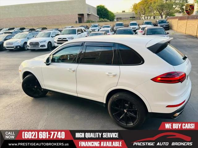 2017 Porsche Cayenne Platinum Edition