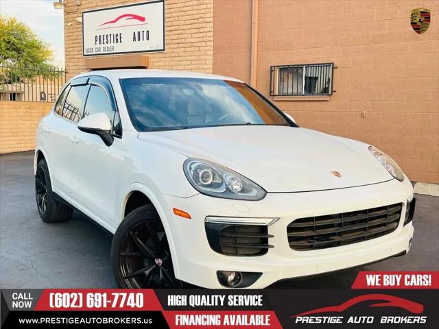2017 Porsche Cayenne Platinum Edition
