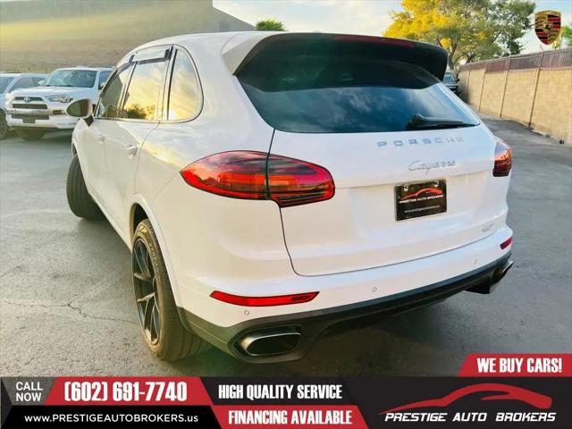 2017 Porsche Cayenne Platinum Edition