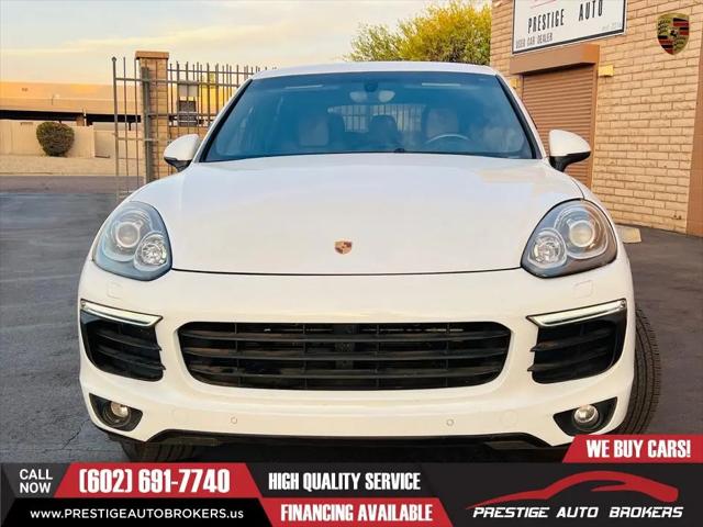 2017 Porsche Cayenne Platinum Edition